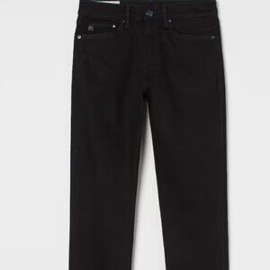 H & M Slim Coupe Jeans / Black / 34W